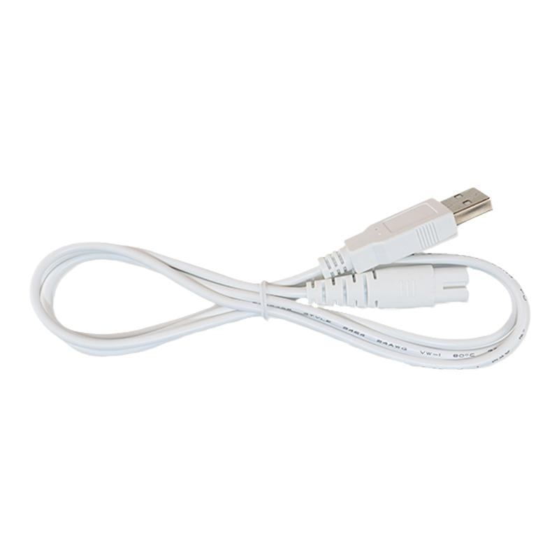 USB公对八字尾 剃须刀充电线 8字尾电源线 补水仪美容仪器充电线