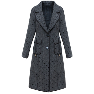 时尚风衣外套女2026新款春秋高级感修身减龄西装领妮子两面穿大衣