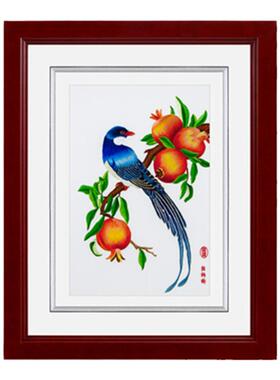 刺绣摆件挂画广州特色工艺品粤绣