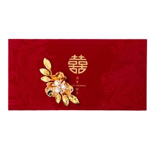 结婚红包改口万元千元喜包2025婚礼订婚丝绒龙凤高级感手工红包袋