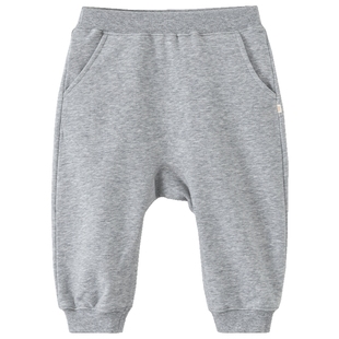 【糯米棉】papa爬爬冬季婴儿裤子加绒加厚男女宝大屁屁裤保暖长裤