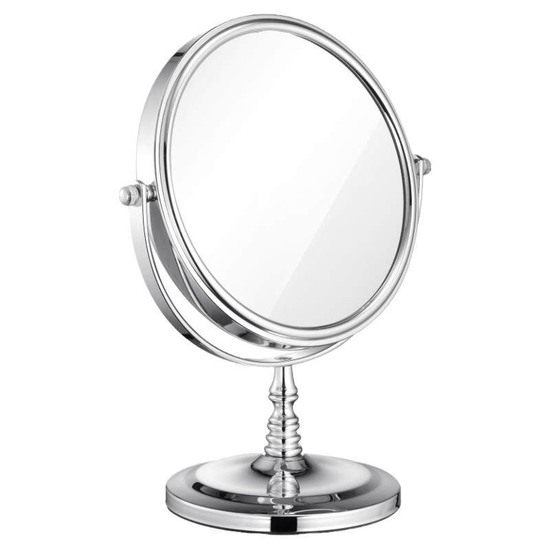矮葫芦双面珠宝店柜台欧式宿舍桌面公主美容女放大号梳镜子化妆镜