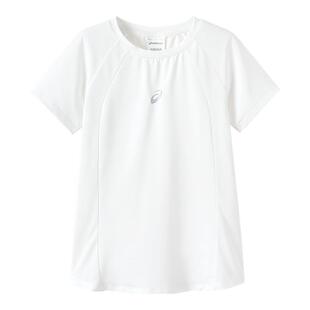 ASICS/亚瑟士童装25年夏季新款女童收腰运动吸湿速干插肩运动T恤