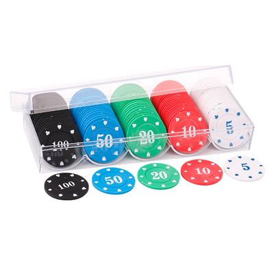 德州扑克塑料筹码卡片防水耐用
