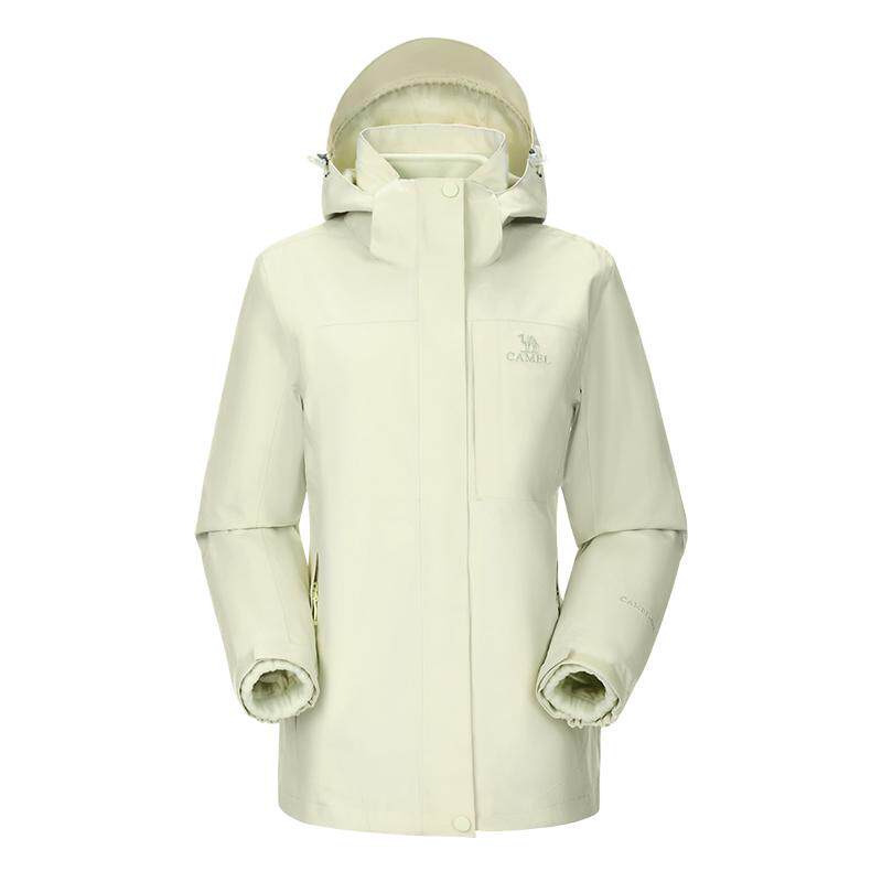 骆驼冲锋衣外套三合一登山服男女