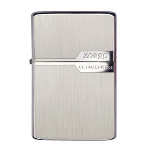 佐罗zorro煤油款打火机防风砂轮正品刻字黄铜新款情人节礼物老式