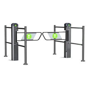 超市入口单向门雷达自动感应红外进出口器摆闸禁止通行语音禁行器