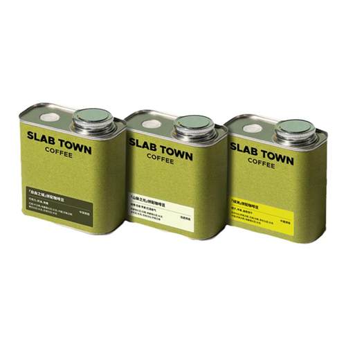 SLABTOWN石板城 意式200g组合装 中深烘焙现磨商用新鲜咖啡豆粉