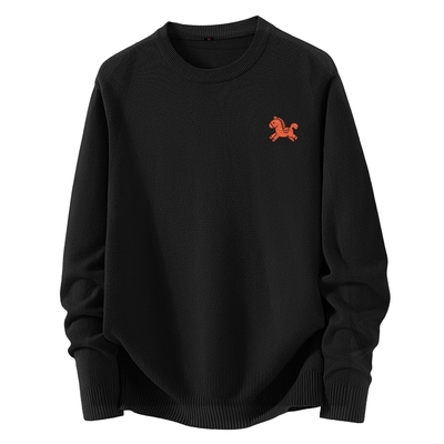 班尼路S&K圆领毛衣男2026新款秋