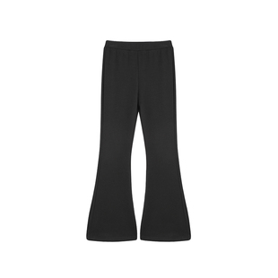 LEOHAPPY女童喇叭裤春装2026新款儿童裤子女孩休闲裤中大童直筒裤