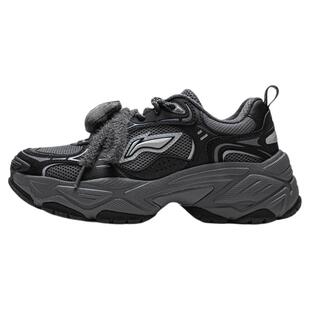 李宁红糖2丨休闲鞋女鞋新款复古老爹鞋经典百搭厚底增高运动鞋子