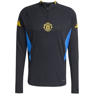 皇贝正品Adidas阿迪达斯曼联足球运动训练球员版长袖套头衫JP3147