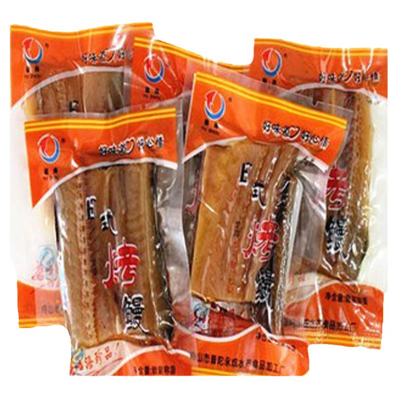 干货裕舟日式称重250克烤鳗鱼片