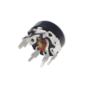 弯脚带开关10K RV12MM B103 B10K 电位器 收音机电位器 功放音量