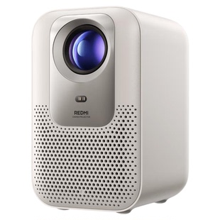 小米投影仪Redmi红米4家用2026年新款超高清1080P家庭迷你影院卧室小型宿舍投墙投影机海外版全球版手机投屏