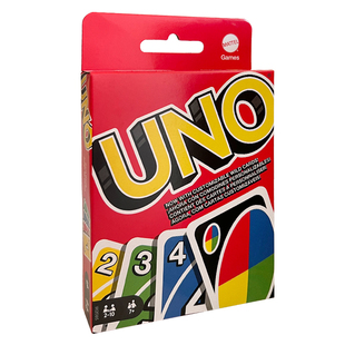 UNO纸牌正版美泰桌游卡牌塑封防水优诺乌诺牌经典聚会益智游戏牌