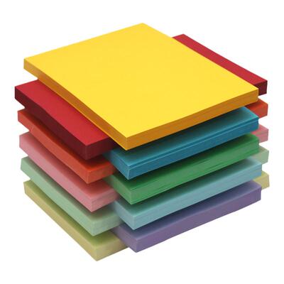 红色卡纸硬彩色墨绿黑色大红