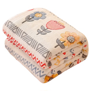 无印良品雪花绒双面绒床单冬季加厚保暖被单不掉毛珊瑚绒毯子铺床