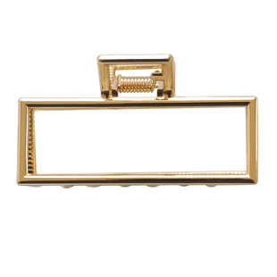 欧美磨砂金属发夹中号大号发抓夹韩国简约后脑夹盘头发卡洗澡发饰