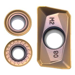 高温合金不锈钢专用数控铣刀片APMT1135合金飞刀粒1604圆弧形R5R6