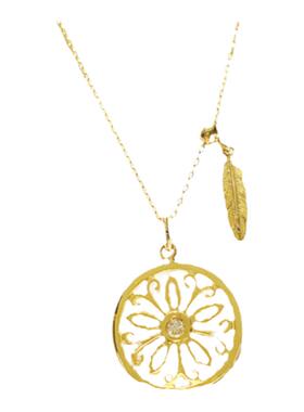 守护之瞳项链星动之轮钻石