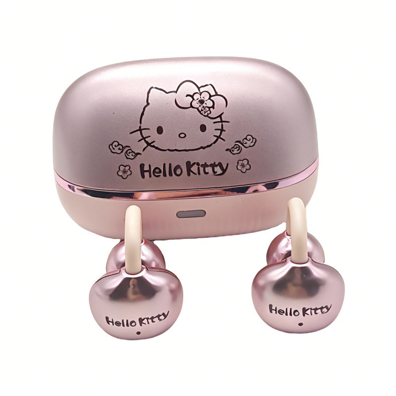 HelloKitty真无线蓝牙耳机ai智能超长续航可爱礼物2026新款少女风