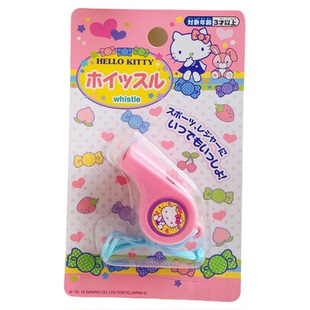 儿童口哨玩具哨子宝宝吹奏出口日本正品卡通可爱Kitty汪汪队叮当