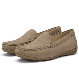 Gabor德国嘉步62440单鞋  橡胶底后跟包裹乐福鞋