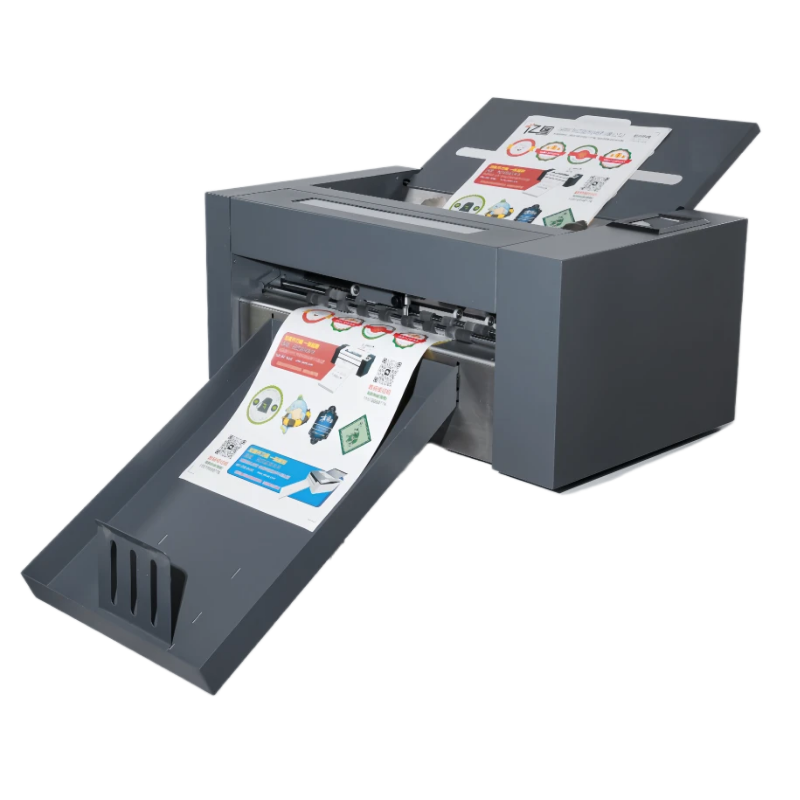 全自动不干胶标签铜版纸卡纸水晶标模切机自动巡边异型贴纸切割机