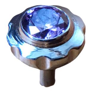 紫宝石表冠 紫钻把的把头适配萧邦肖邦帝皇IMPERIALE石英40mm手表