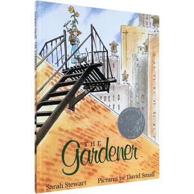 凯迪克奖 英文原版绘本 the gardener 园丁小恩的秘密花园百本读物 4-7岁启蒙辅导英语训练故事书
