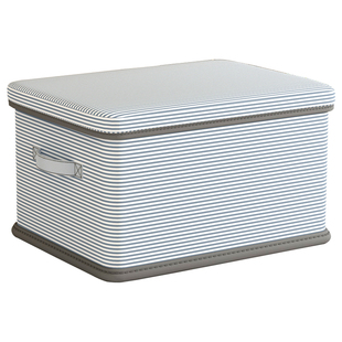 衣服收纳箱整理箱家用带盖衣物被子玩具收纳筐大容量储物箱子神器