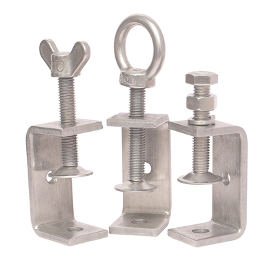 304不锈钢老虎卡子U型夹