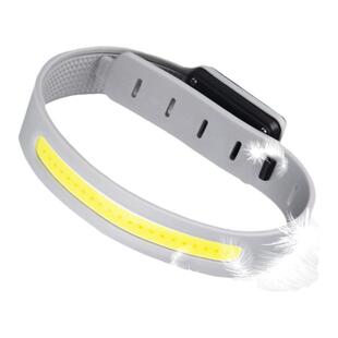 新款跨境超轻COB绑带手头灯Type-充电手环三档防水防汗轻便跑步灯