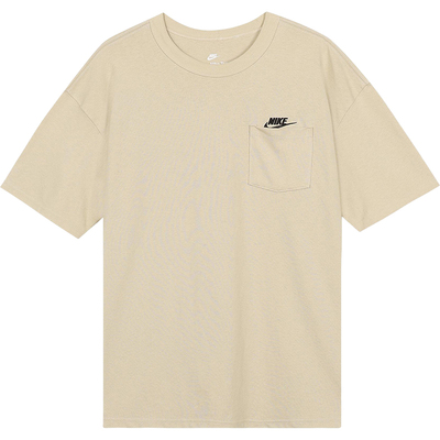 Nike/耐克正品夏季男士简约口袋印花圆领宽松短袖DQ9296-206