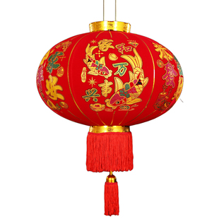 2026春节大红灯笼新年挂饰乔迁户外防水新居阳台农村大门口春节