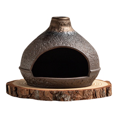 粗陶小壁炉秘鲁圣木燃熏香薰炉