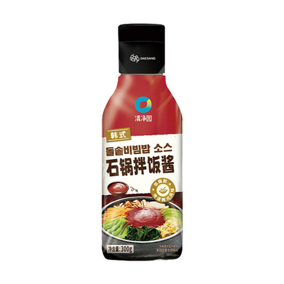 清净园韩式碳烤味烤肉酱300g原味辣酱石锅拌饭甜辣炸鸡部队火锅