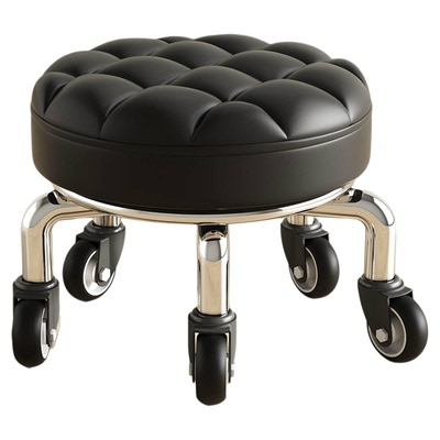 万向轮小凳子家用滑轮可移动凳子