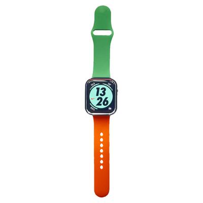新款硅胶撞色小众适用iwatch表带