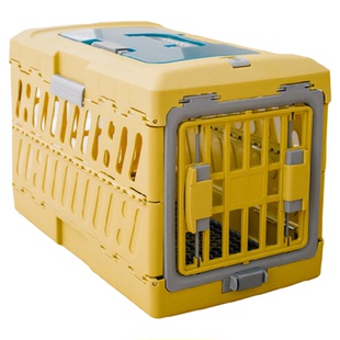 猫咪航空箱可折叠宠物狗狗外出专用猫包便携收纳猫笼超大号太空舱