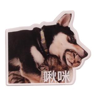 个性卡通人像创意冰箱贴定制照片diy情侣亚克力磁铁大头贴磁贴