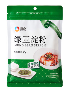 新良绿豆淀粉凉粉自制