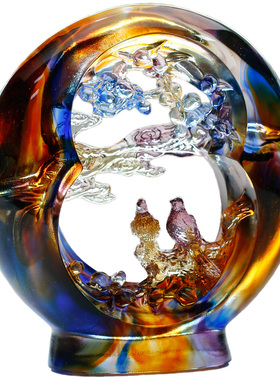 结婚新房装饰品桌子摆件高档大气