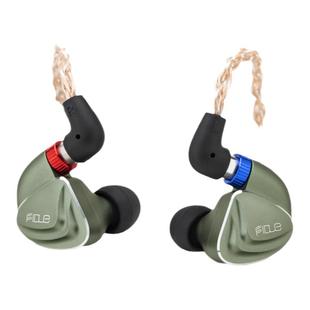 飞朵Fidue Virgo处女星 入耳式三单元混合发烧级圈铁结合音乐耳机