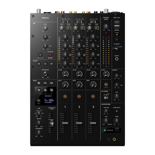 AlphaTheta Pioneer DJ DJM-V5 三通道专业DJ混音台mixer搭载V10