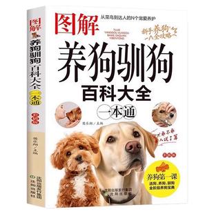 图解养狗驯狗百科大全一本通 新手全阶段养狗宝典宠物犬家庭护理美容养狗书籍训狗教程书训狗驯犬养犬入门教程 养狗百科书籍正版