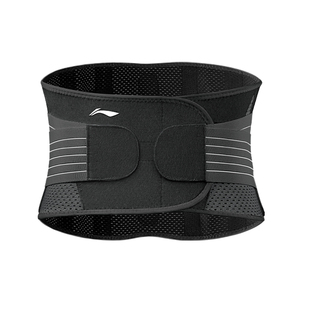 李宁护腰带男士专用健身运动训练硬拉深蹲腰椎间盘跑步当兵束腰带