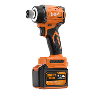 伯尔特无刷锂电池冲击起子机电动螺丝刀充电式大扭力拧螺丝批工具