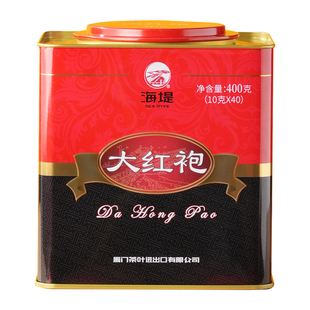中茶海堤茶叶大红袍 AT111 400克/罐独立包装足火浓香型乌龙茶